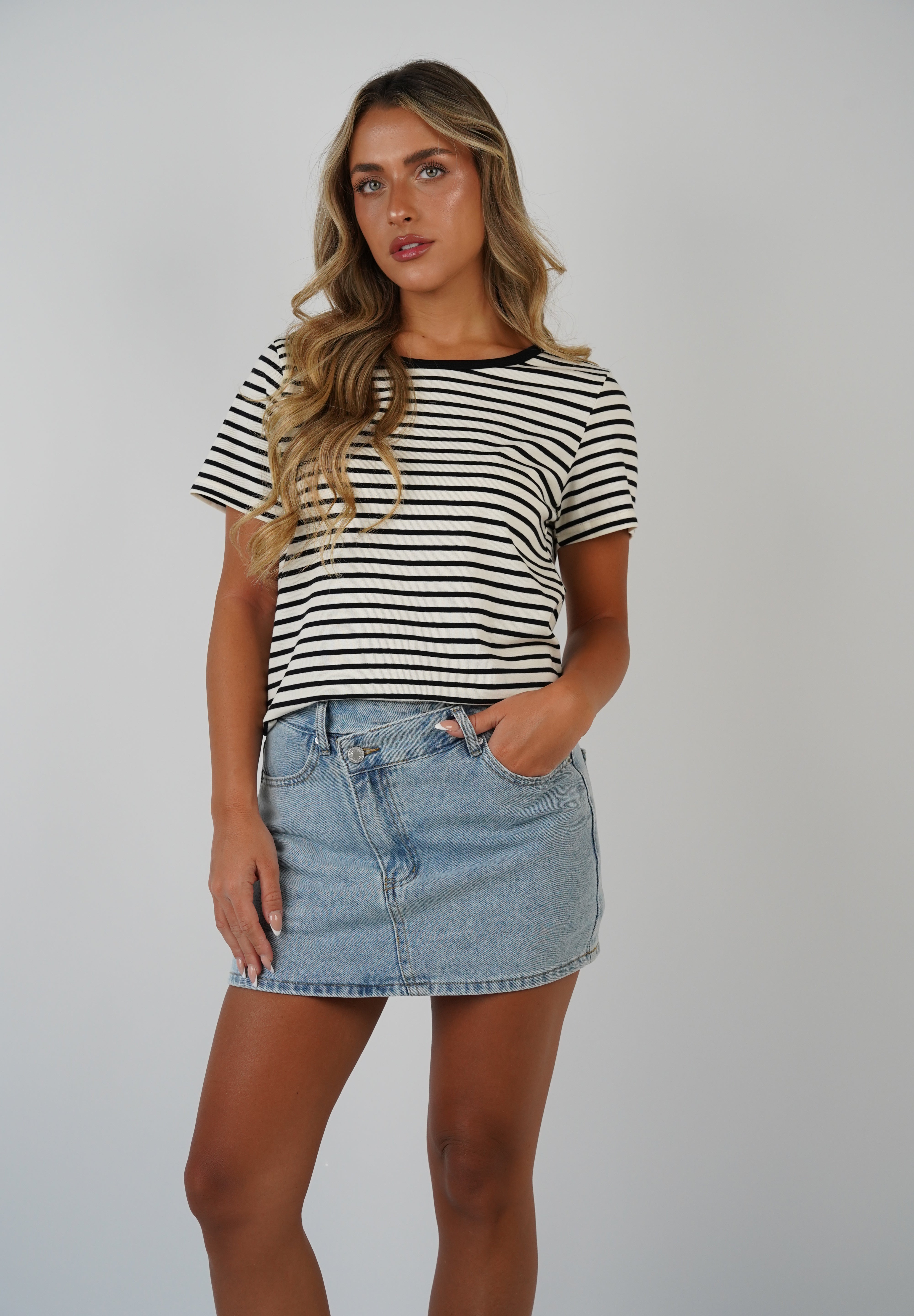 Amelia Striped T Shirt