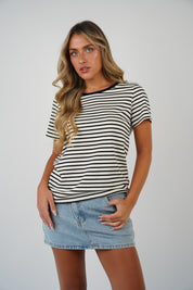 Amelia Striped T Shirt