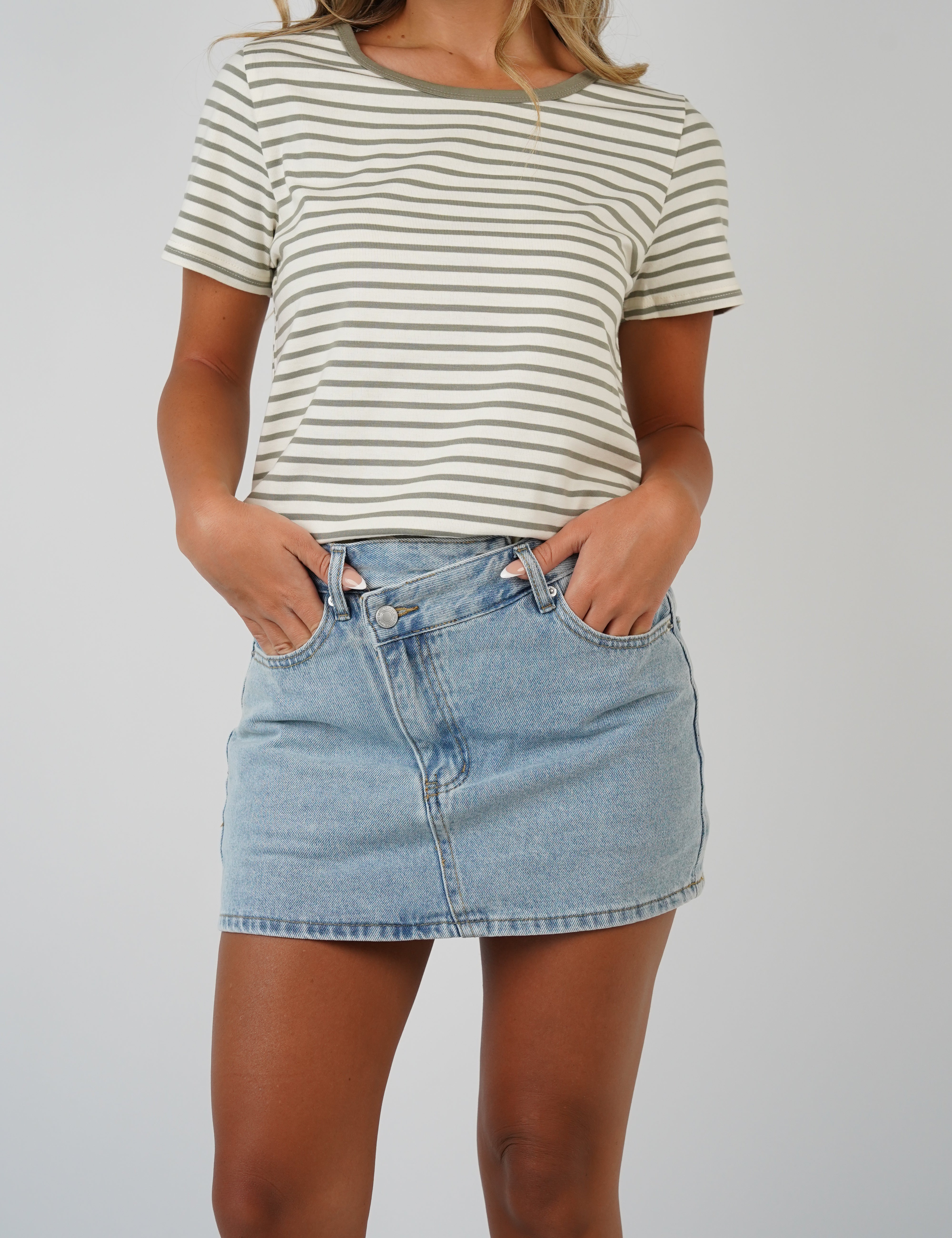 Amelia Striped T Shirt