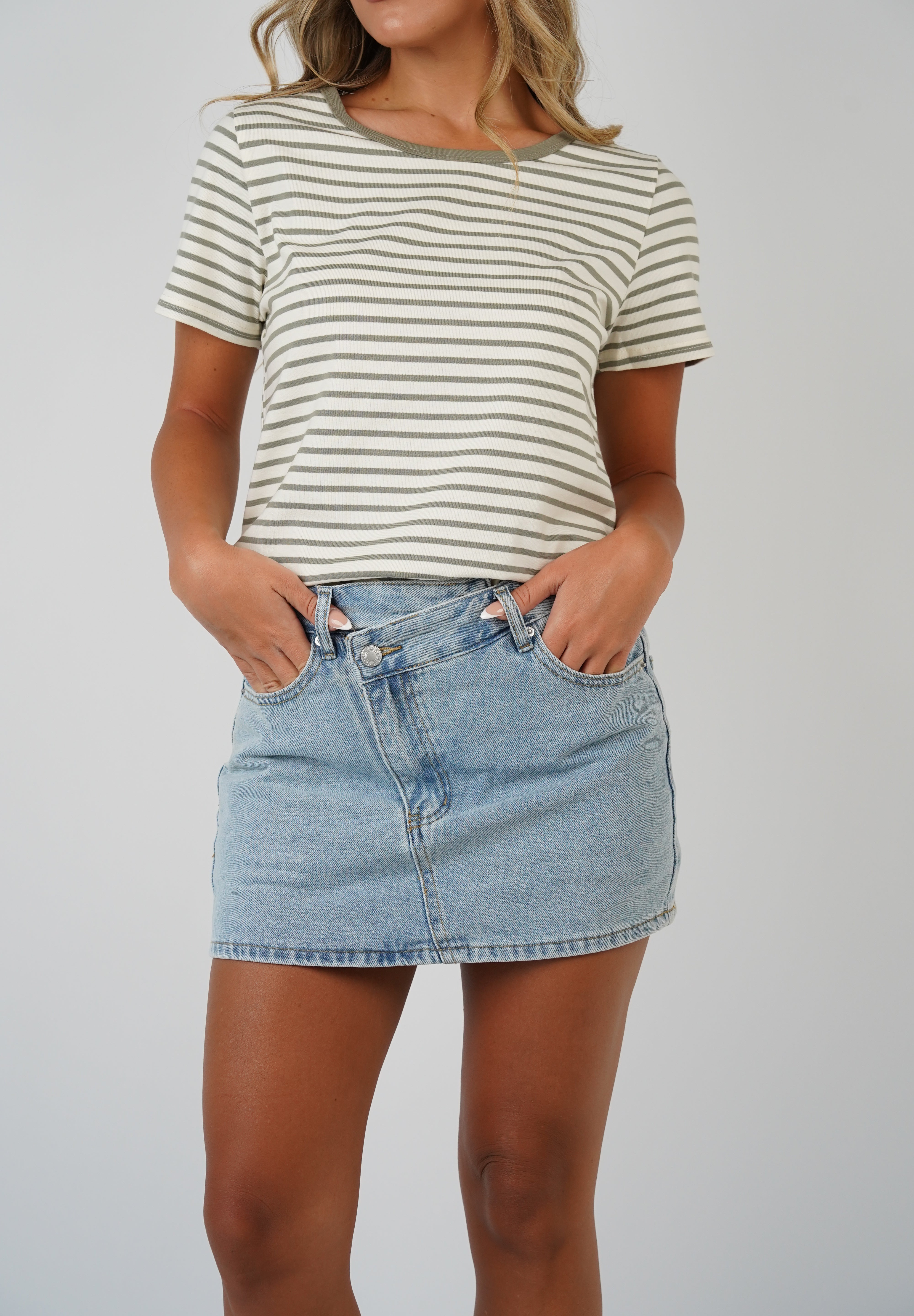 Amelia Striped T Shirt