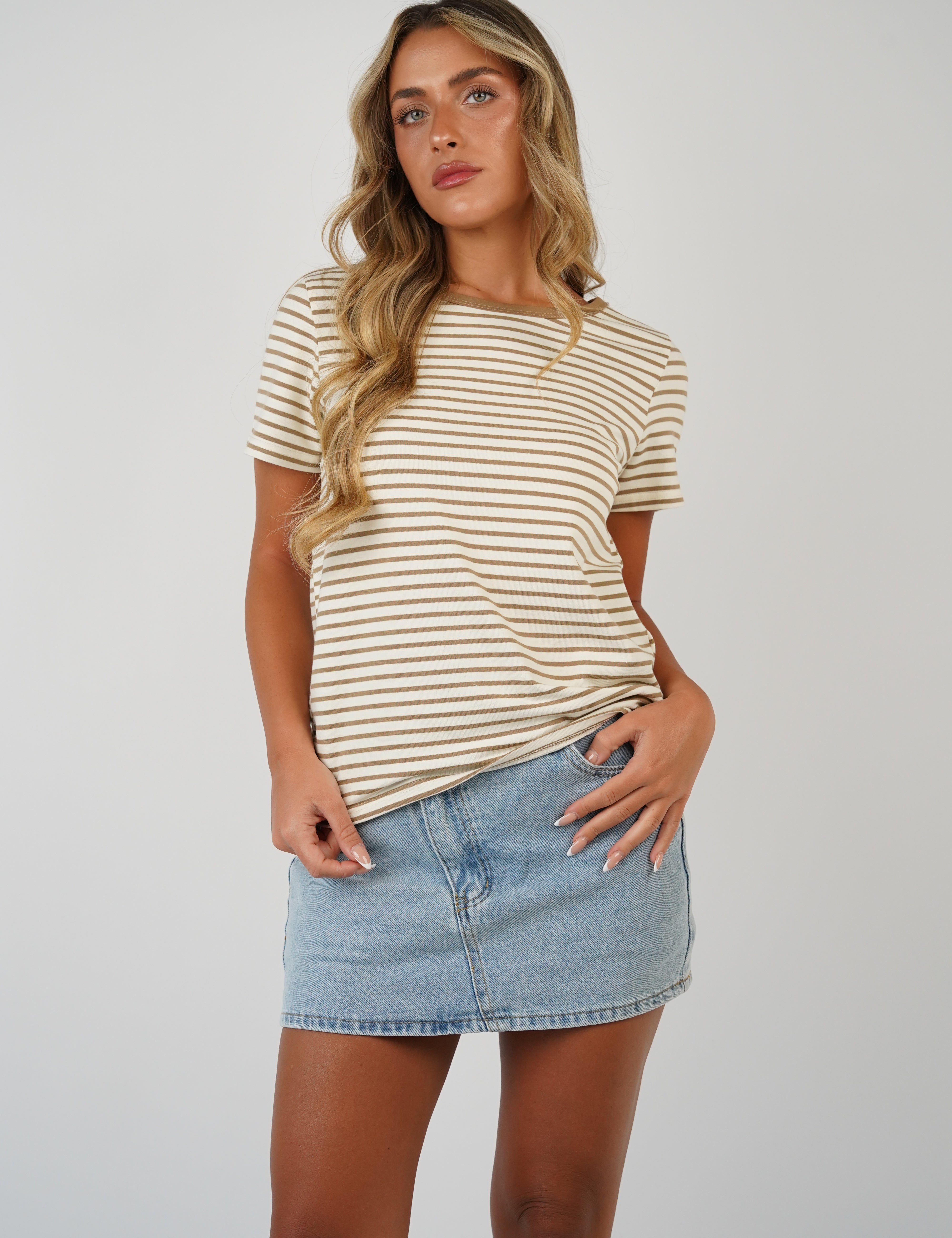 Amelia Striped T Shirt