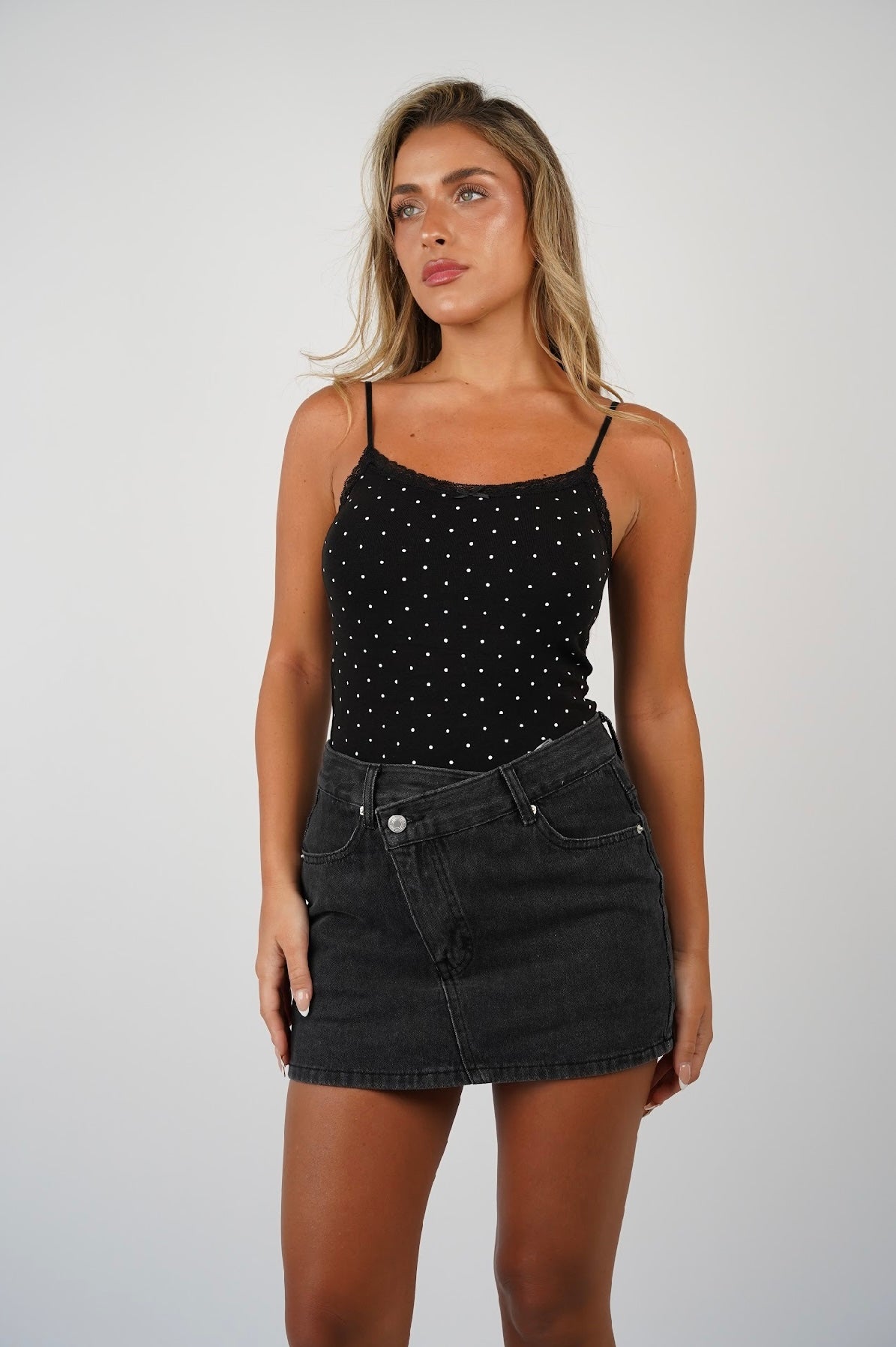 Scarlett Denim Mini Skirt