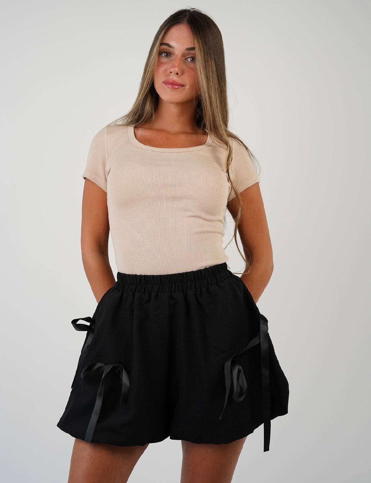 Zoe Ribbed T Shirt