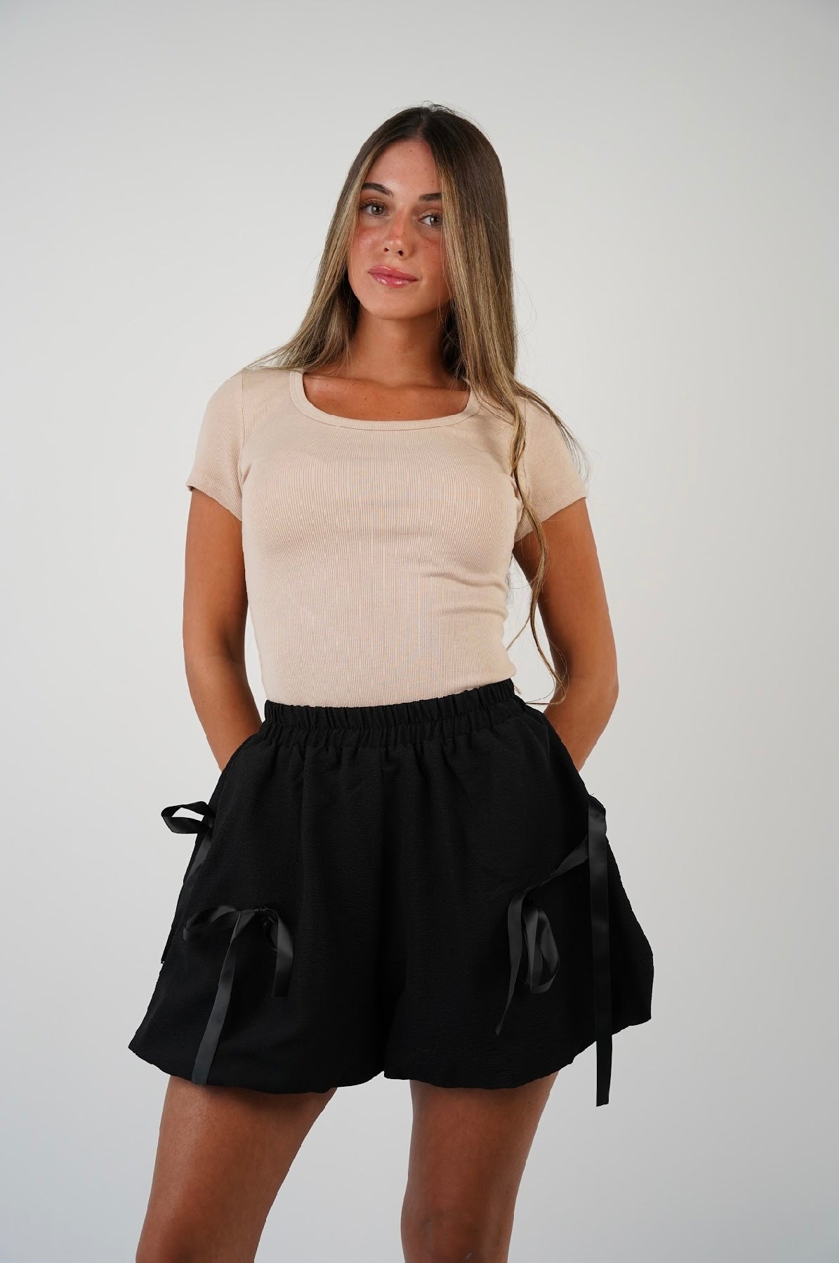 Zoe Ribbed T Shirt