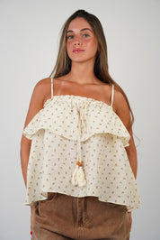 Ella Tank Top - Beige