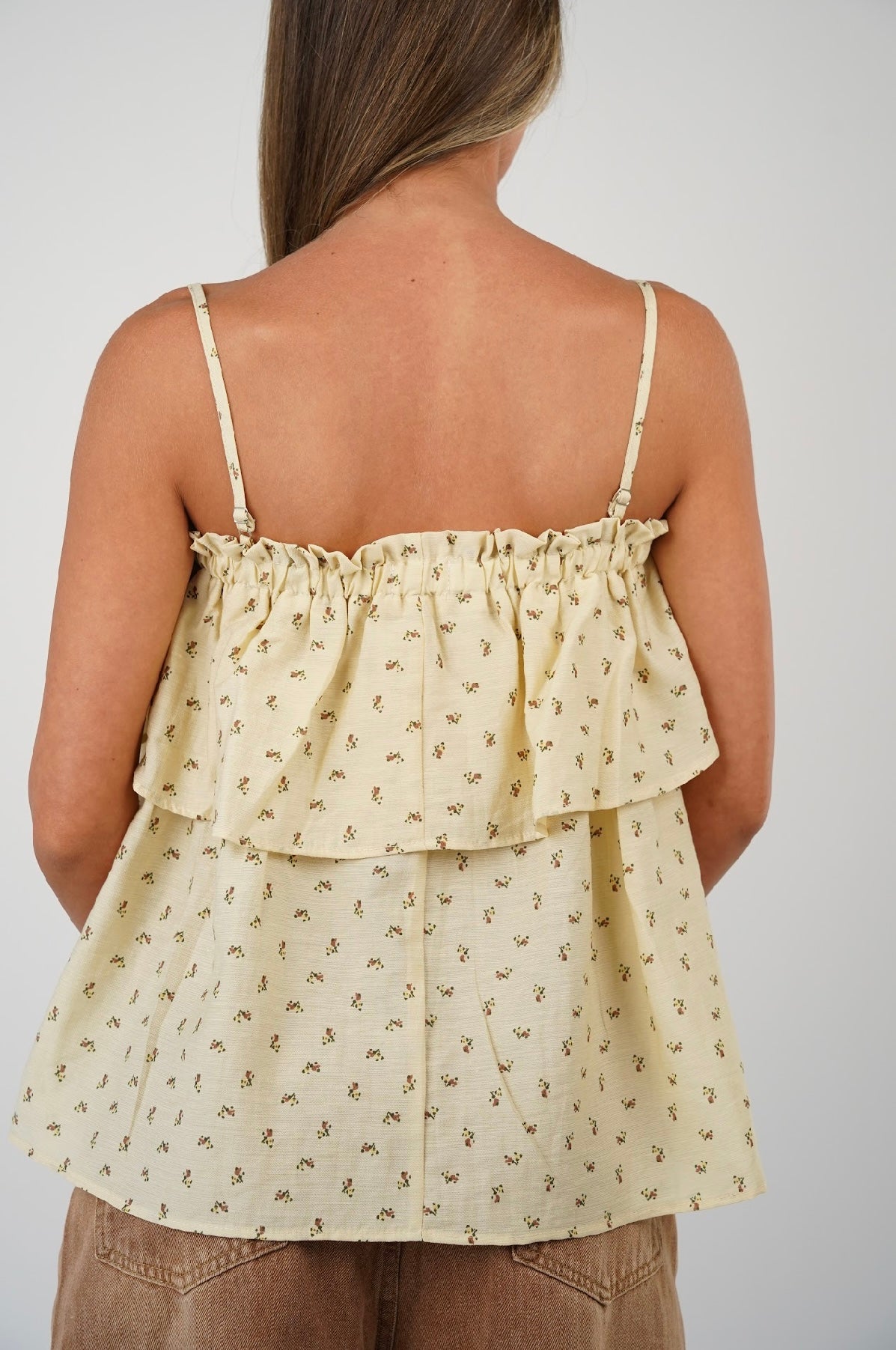 Ella Tank Top - Yellow