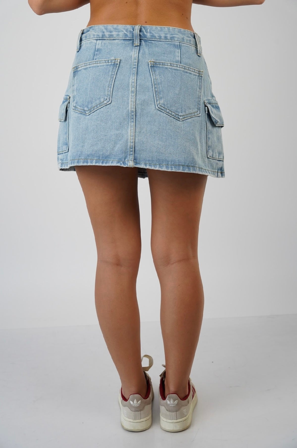 Morgan Denim Mini Skirt