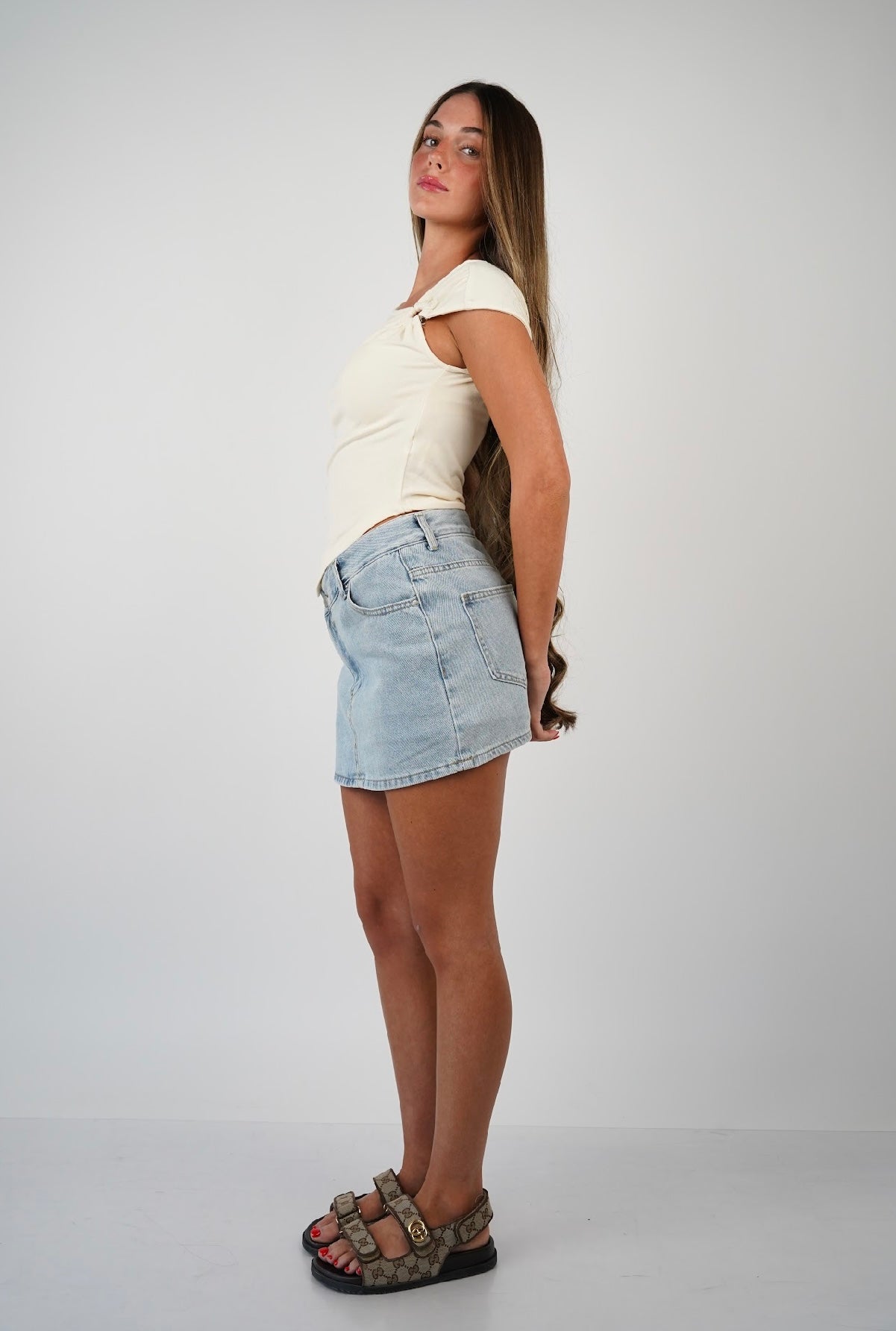Jade A Symmetrical Tank Top