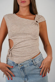 Jade A Symmetrical Tank Top