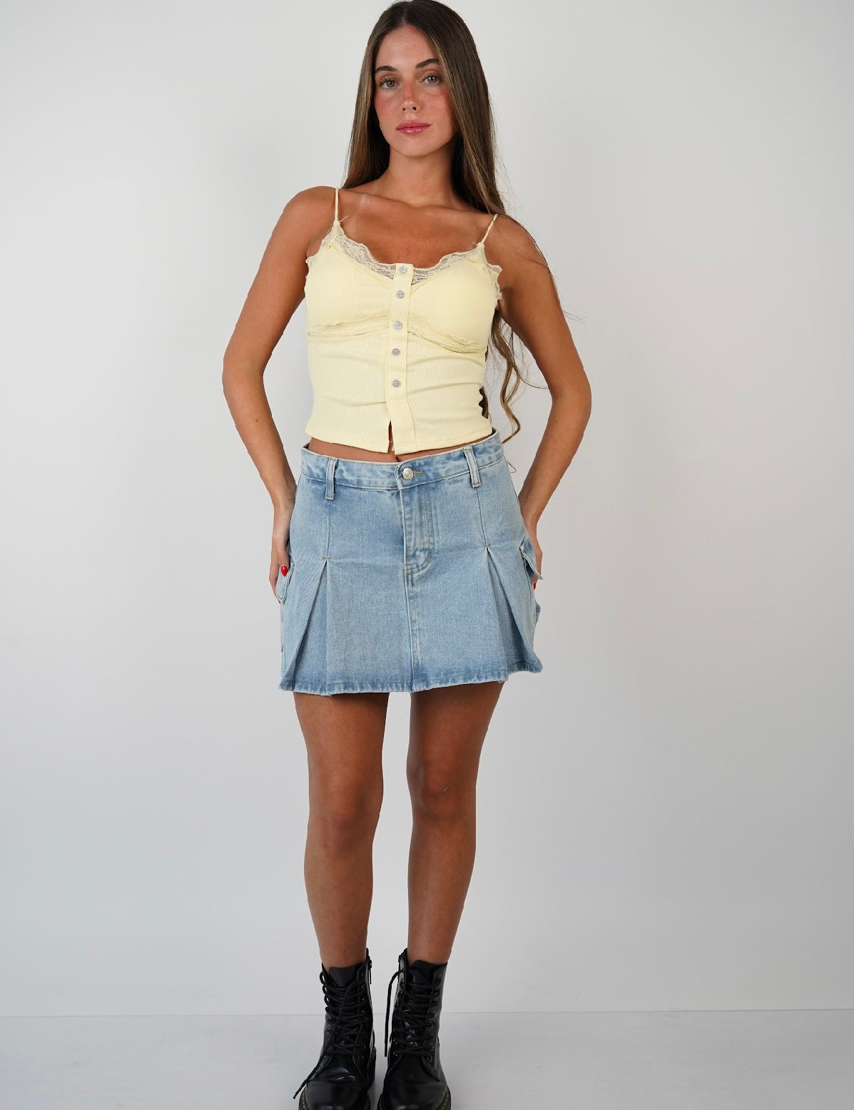 Nora Sheer Lace Tank Top