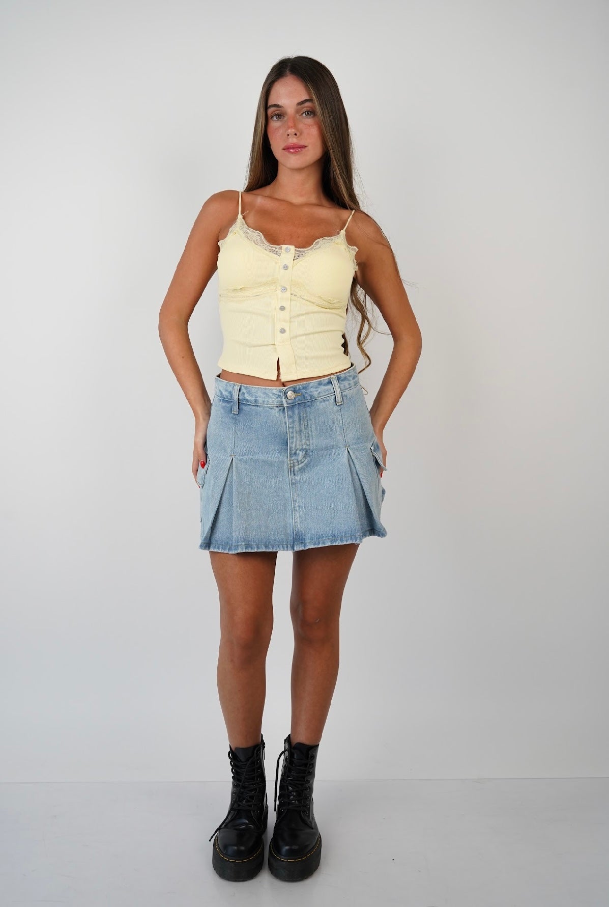 Nora Sheer Lace Tank Top