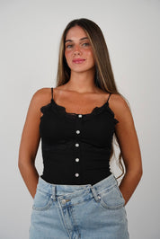Nora Sheer Lace Tank Top