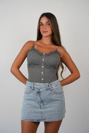 Nora Sheer Lace Tank Top