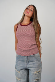 Casey Striped Tank Top