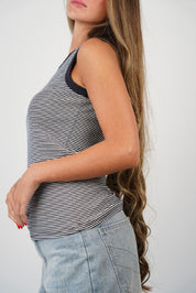 Casey Striped Tank Top