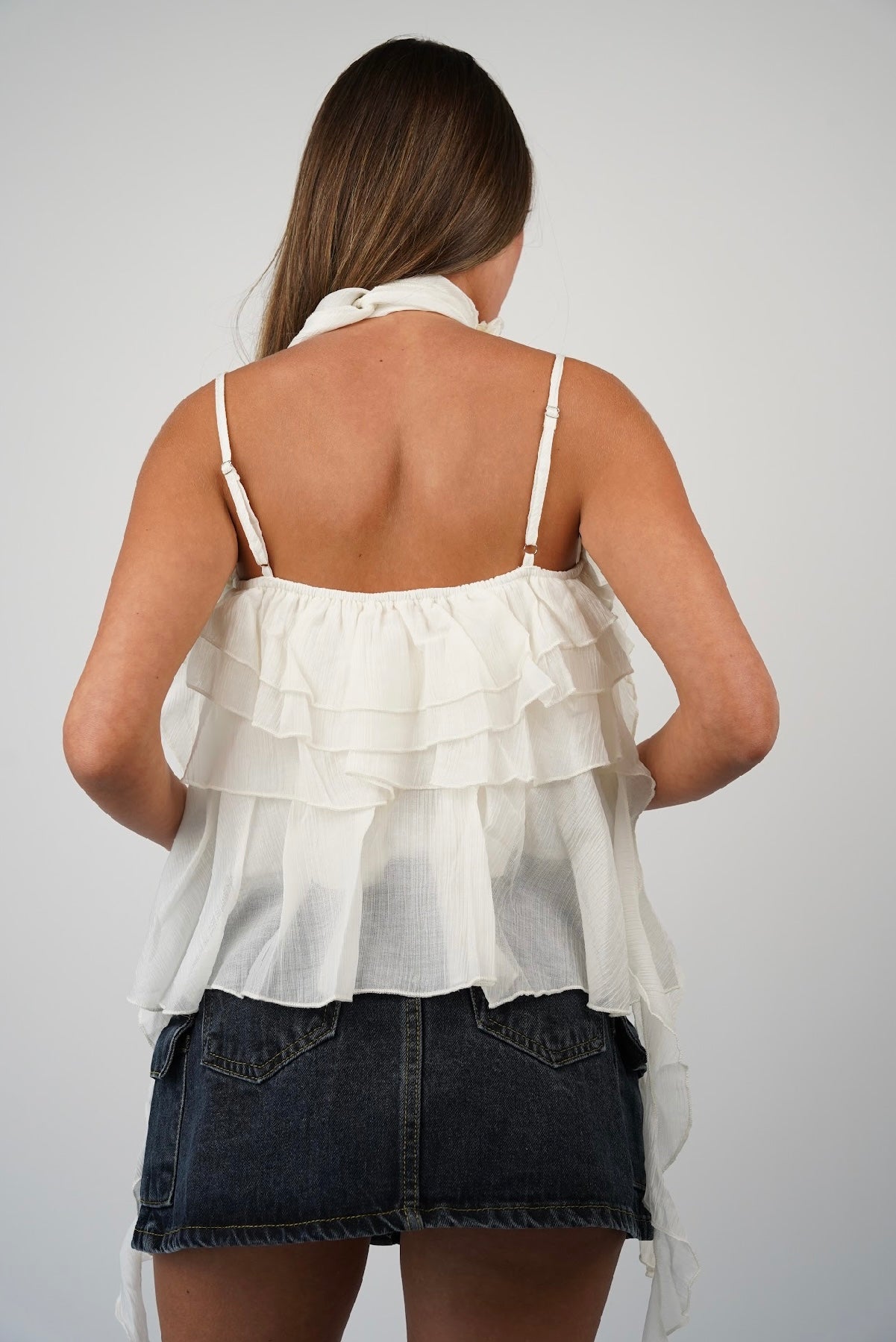 Dakota Chiffon Tank Top