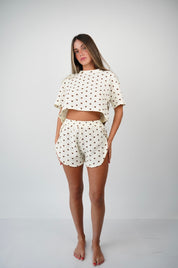 Leo Hearts Pajama Set