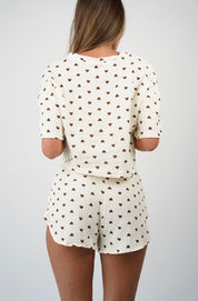 Leo Hearts Pajama Set