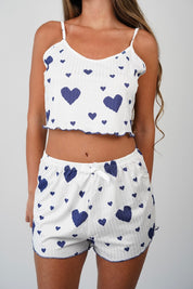 Theo Hearts Pajama Set