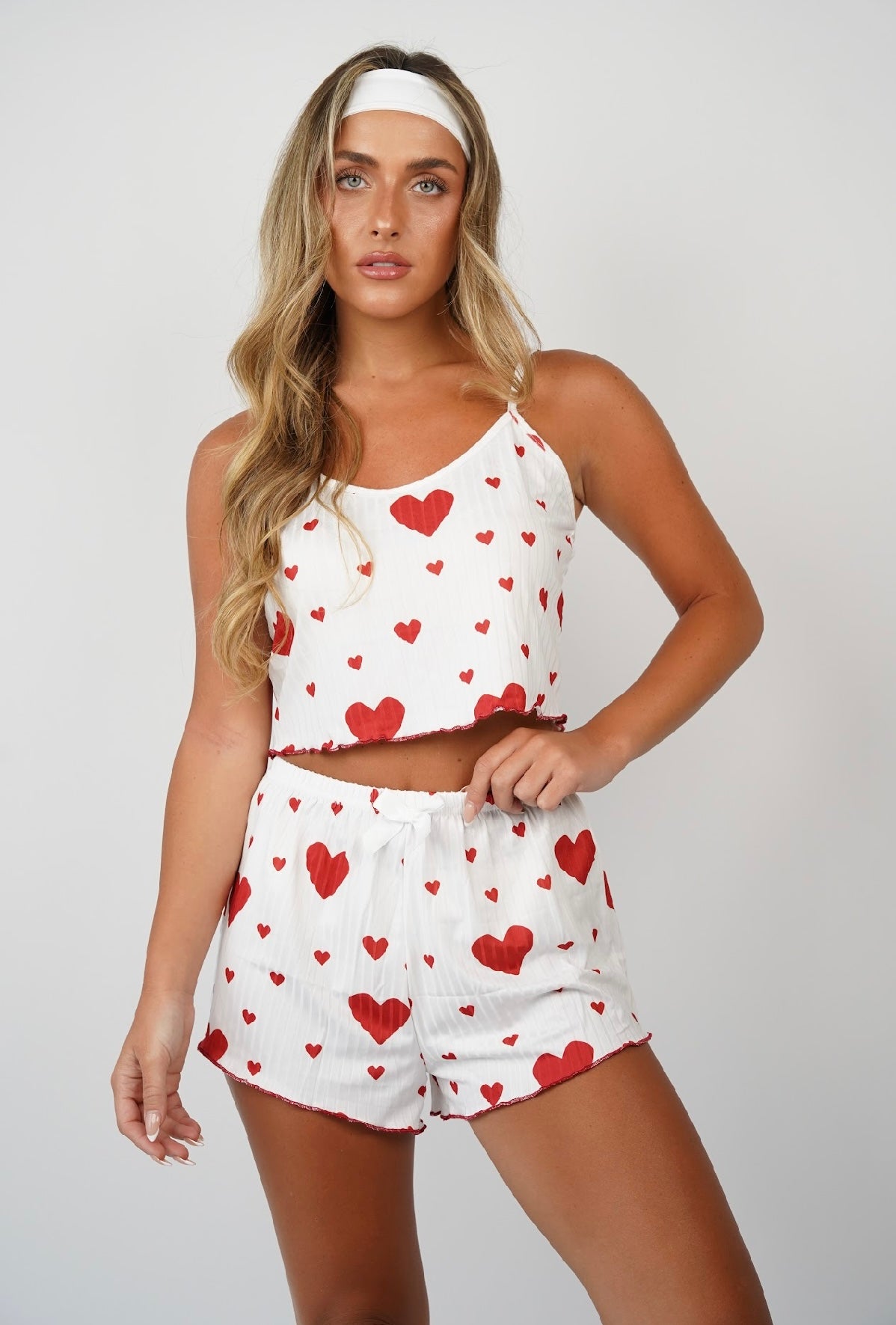 Theo Hearts Pajama Set