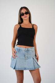 Elodie Lace Back Tank Top