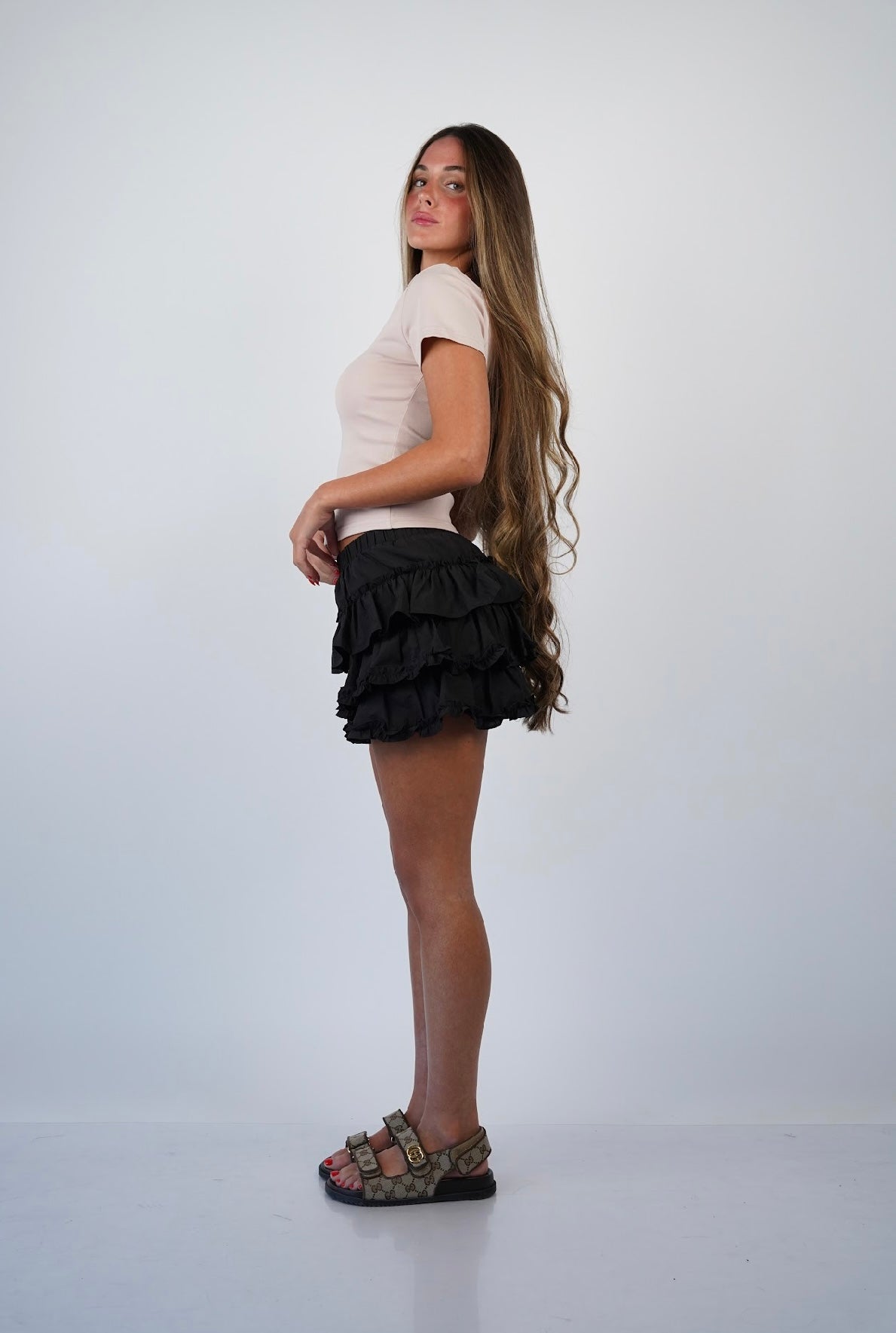 Cora Muslin Mini Skirt