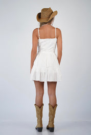 Yuli Flowery Mini Dress