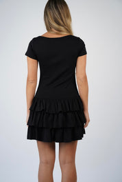 Lia Neck Tie Lace Dress
