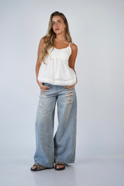 Sienna Back contractions Tank Top