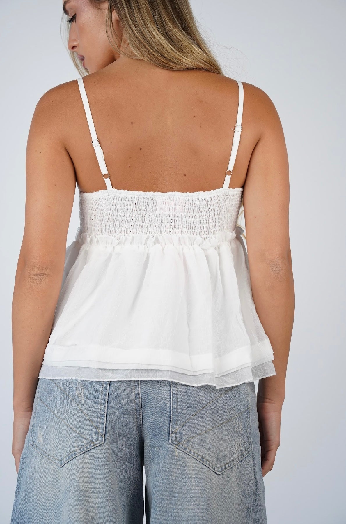 Sienna Back contractions Tank Top