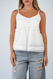 Sienna Back contractions Tank Top