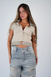 Talia Buttons Up T Shirt