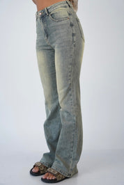 Noel Graphic Vintage Washed Jeans