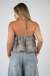 Madeleine Back Tie Tank Top