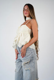 Poppy Flower Tank Top