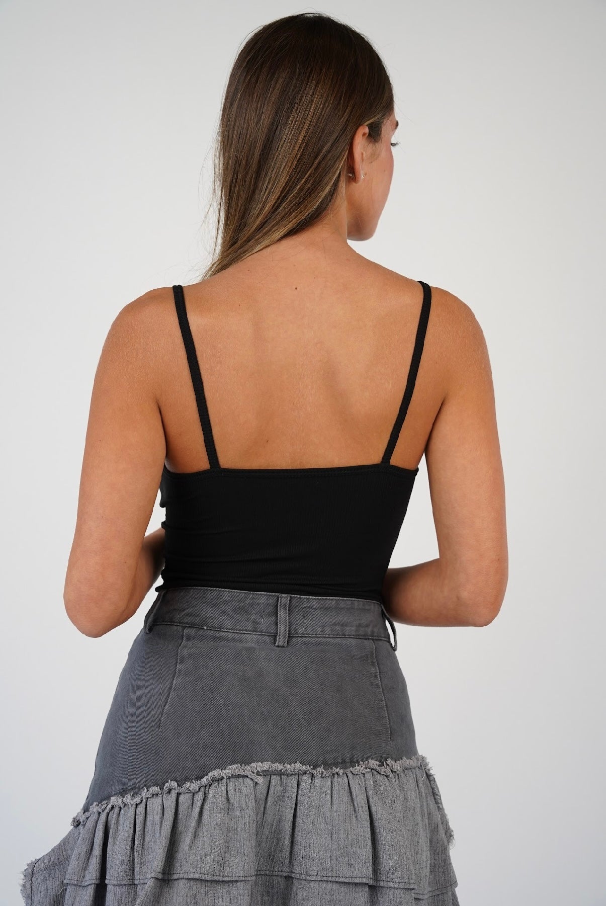 Sharon Front Bow Tie Tank Top