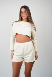 Juliette Ribbed Pajama Set