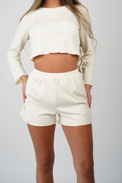 Juliette Ribbed Pajama Set