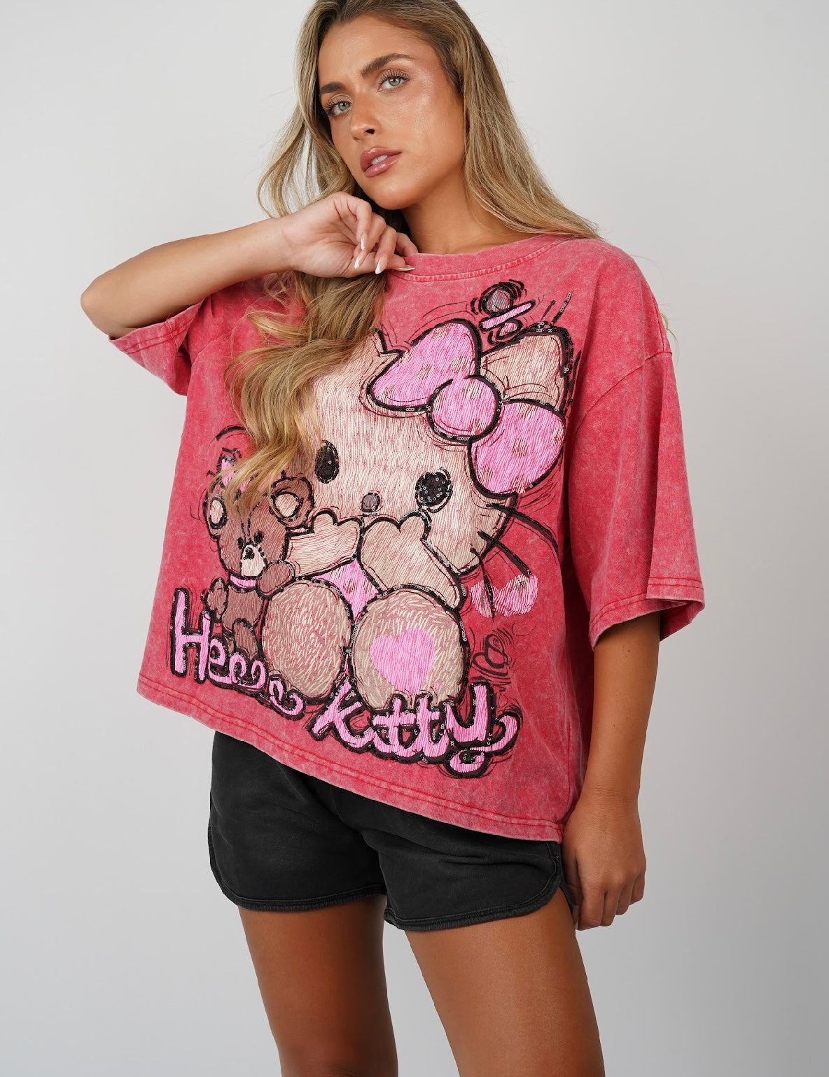 Hello Kitty Oversized T Shirt