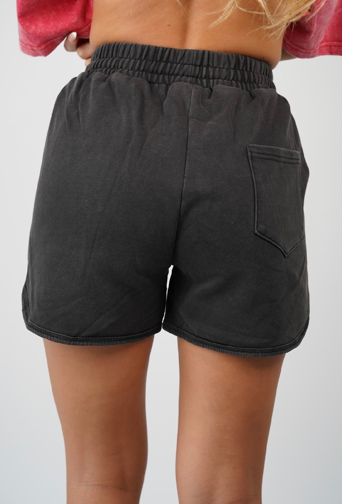Julian Graphic Vintage Washed Shorts