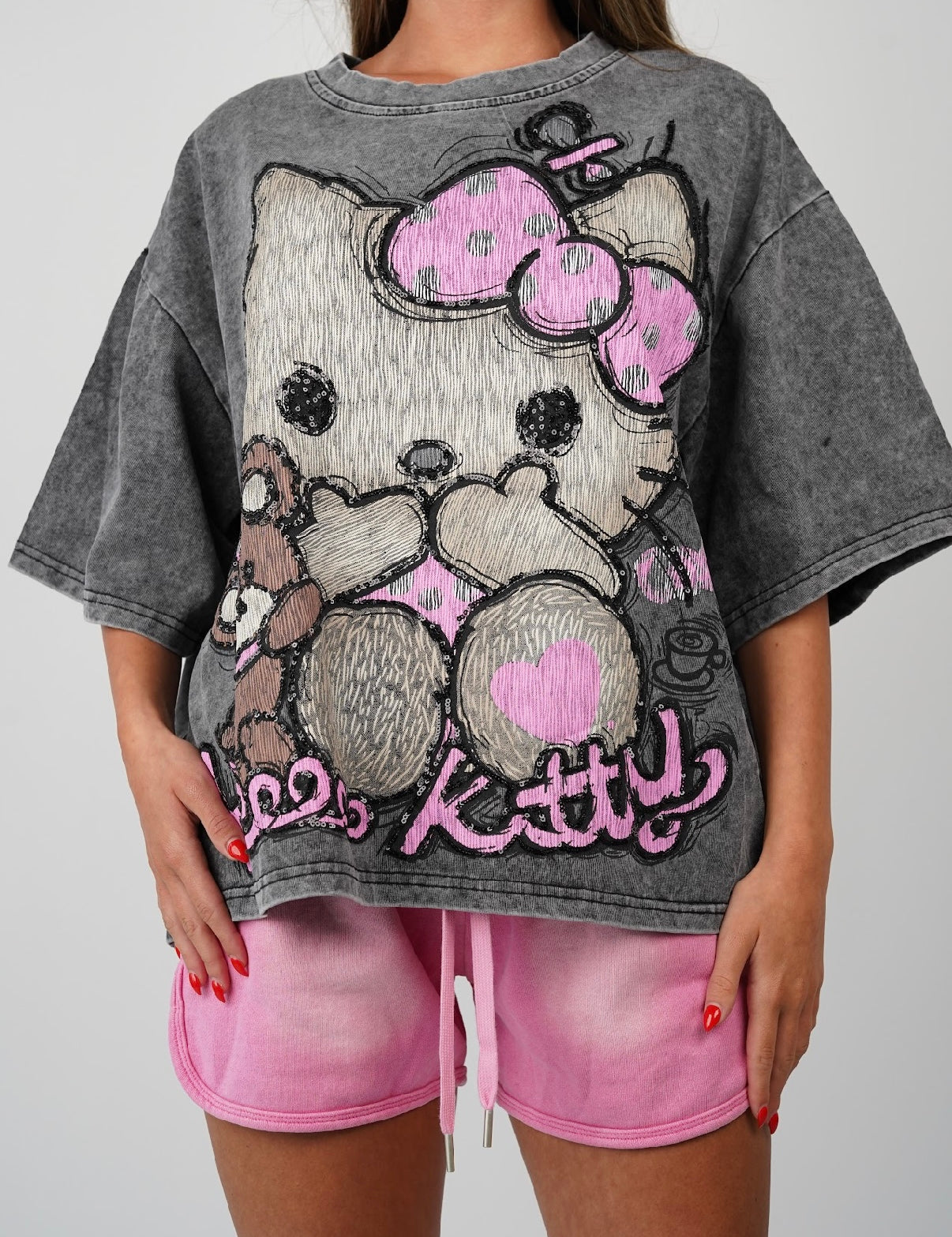 Hello Kitty Oversized T Shirt