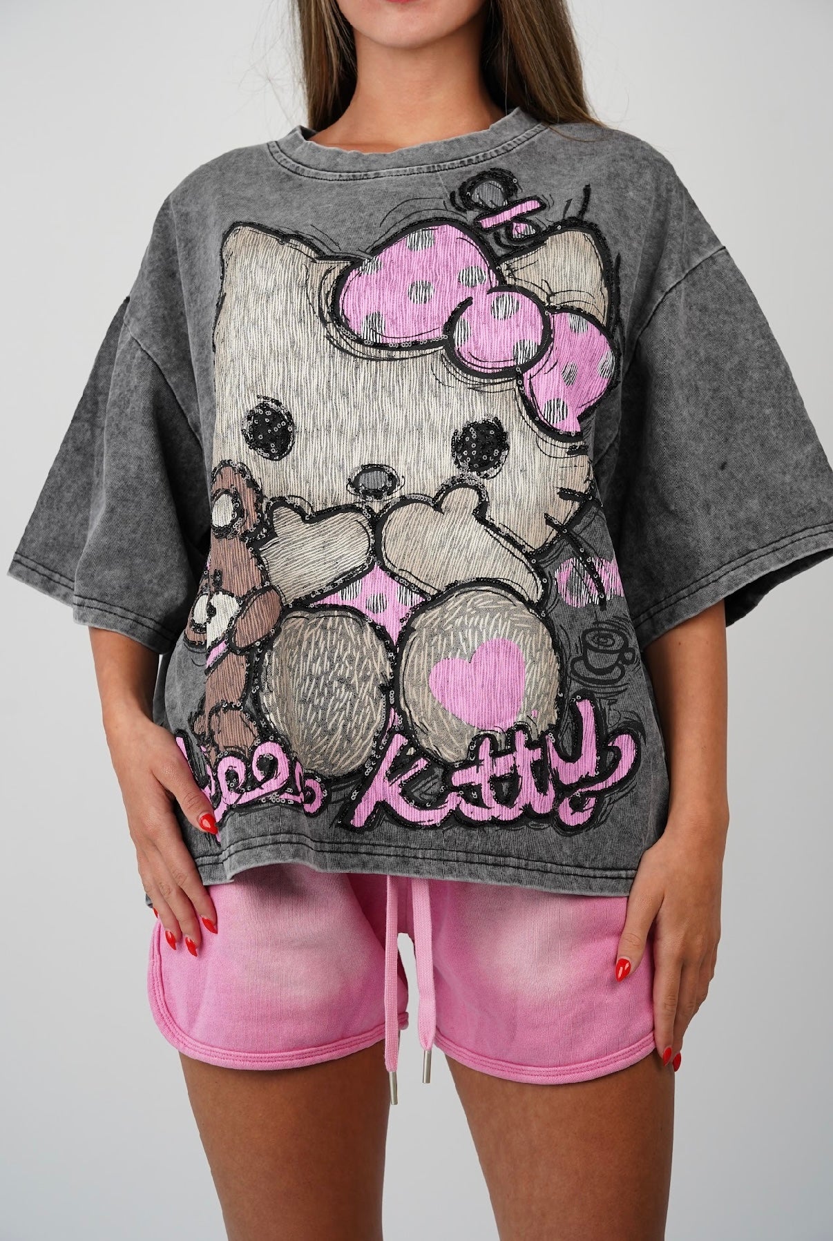 Hello Kitty Oversized T Shirt