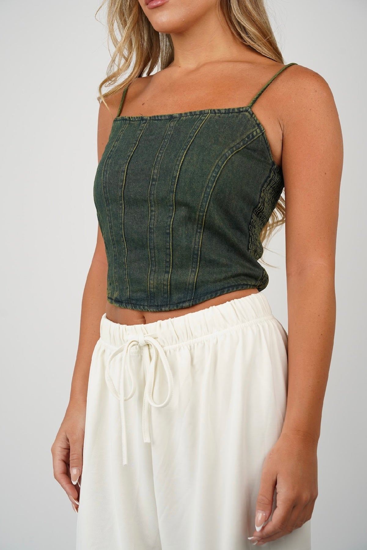 Milan Denim Tank Top