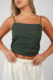 Milan Denim Tank Top