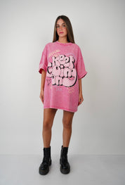 Keep Going On Oversized T Shirt