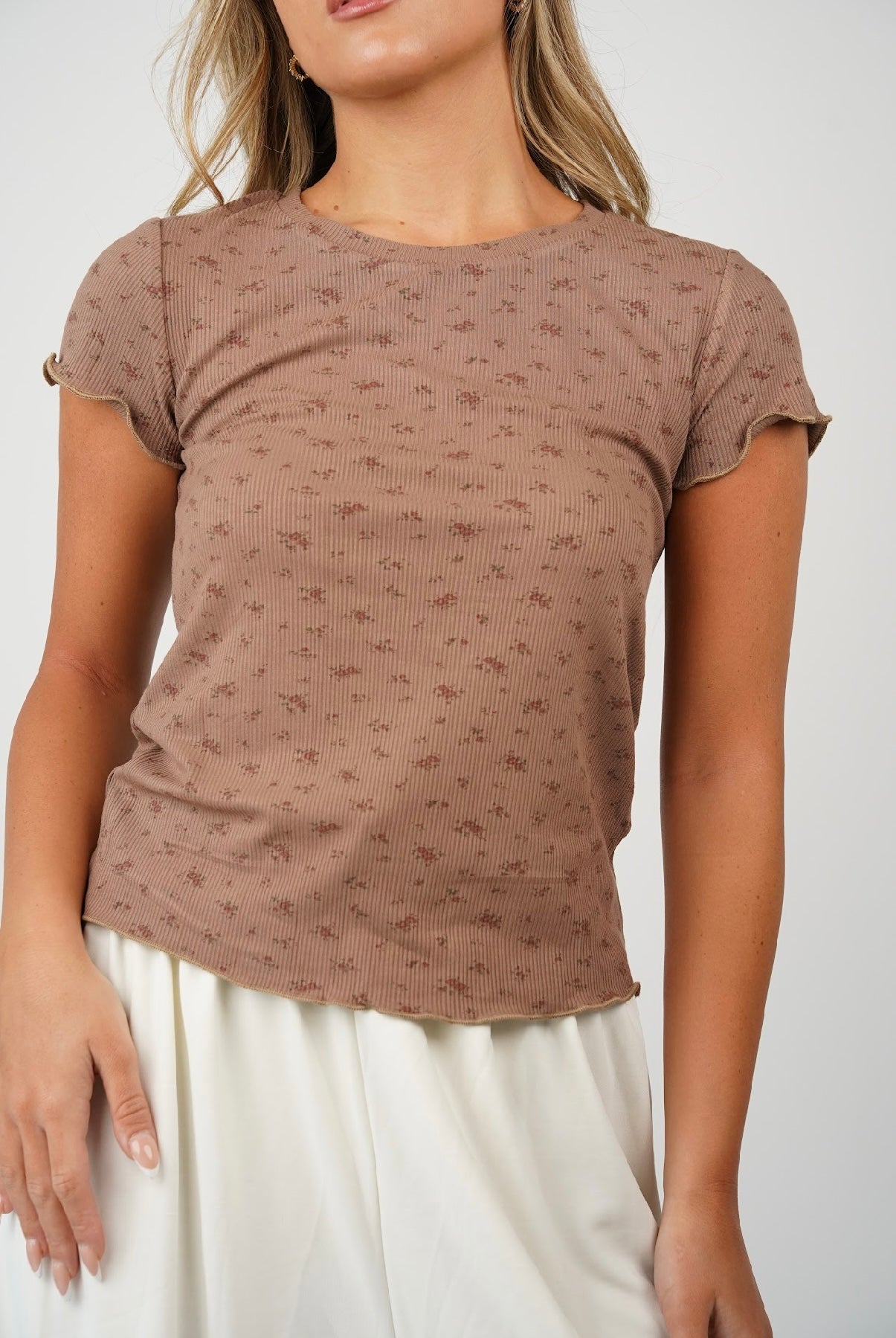 Maya Flowery T Shirt