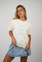Lara Lace Bow Ties T Shirt