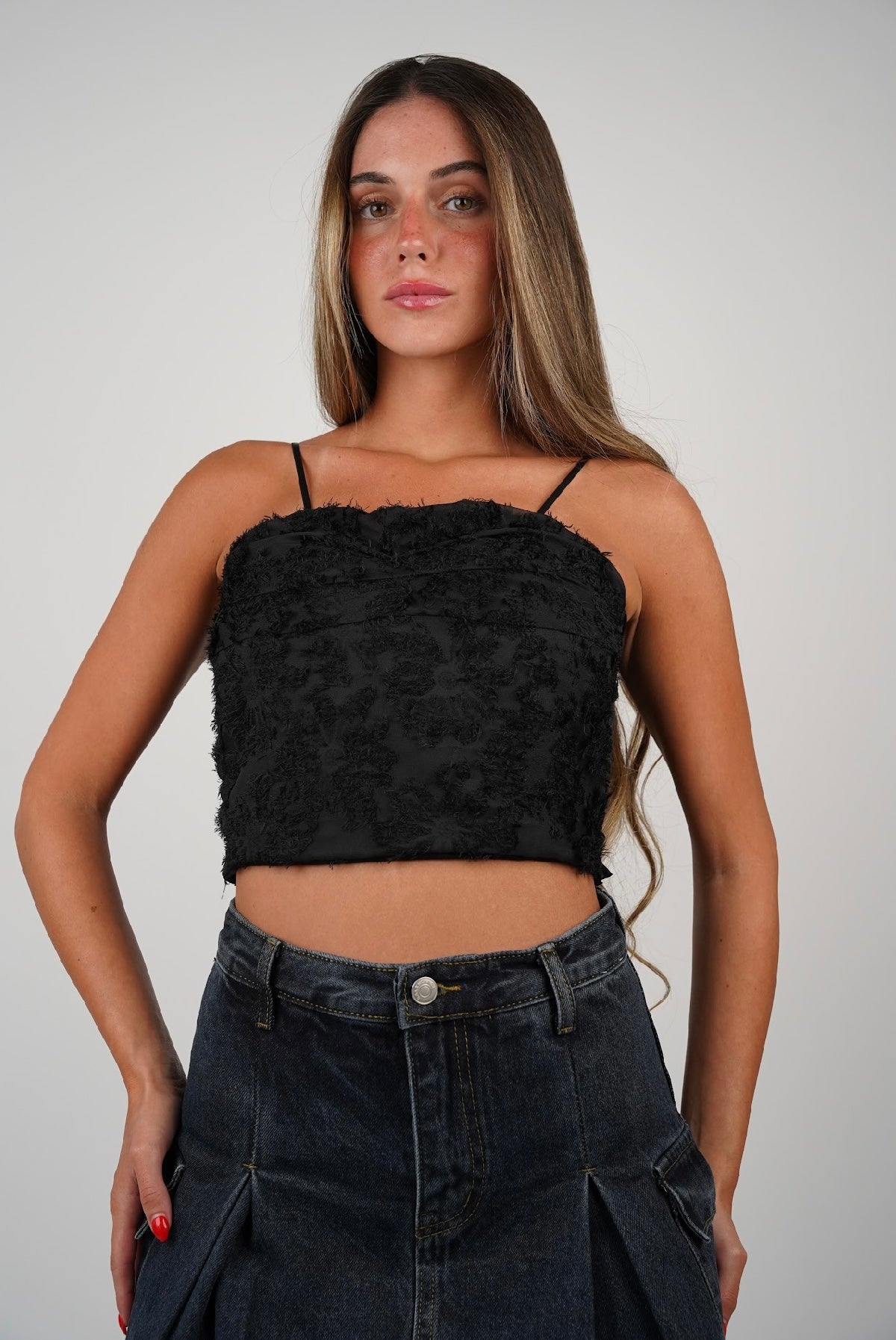 Lina Wool Pieces Tank Top