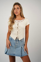 Ariel Front Ties T Shirt