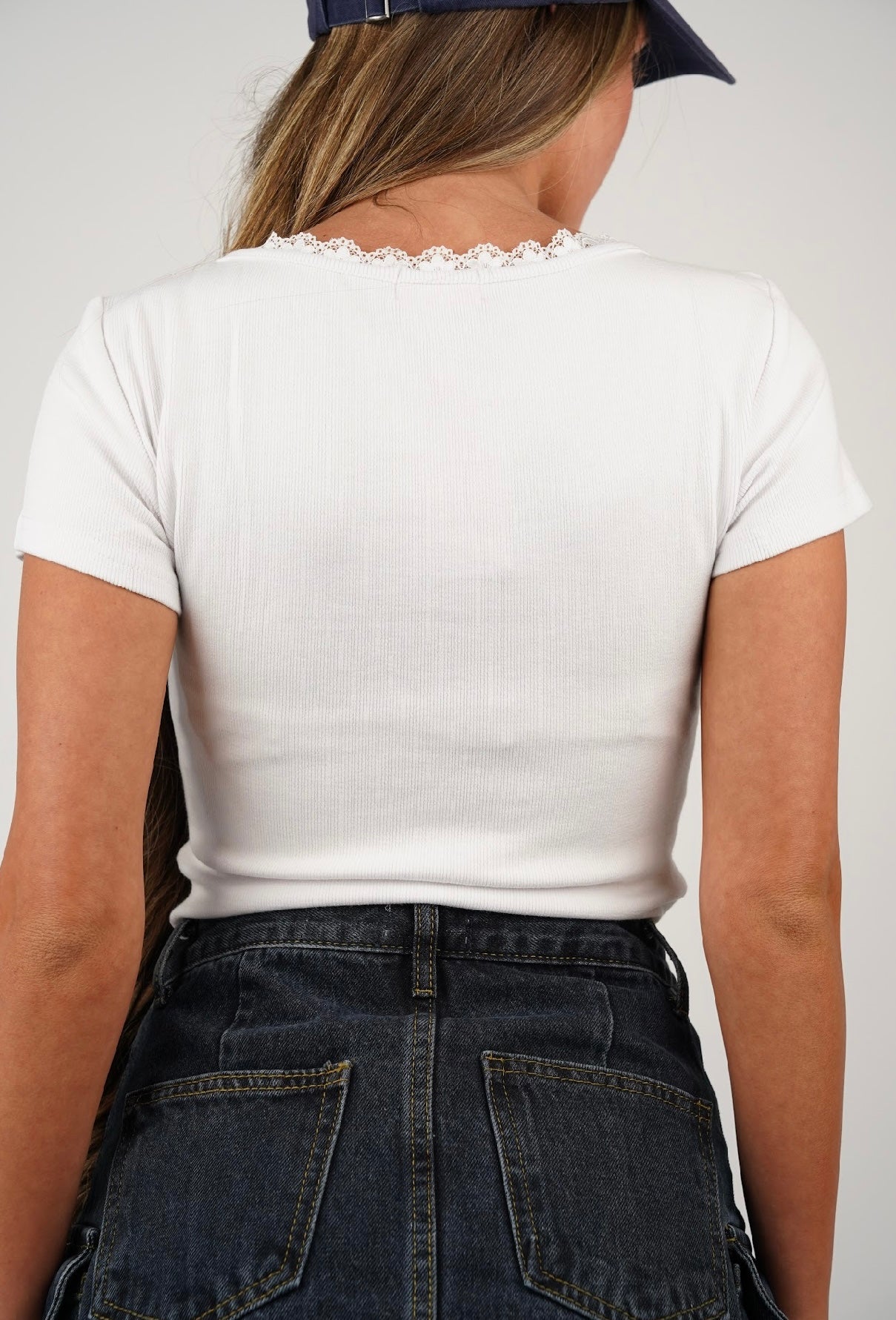 Anna Ribbed T Shirt